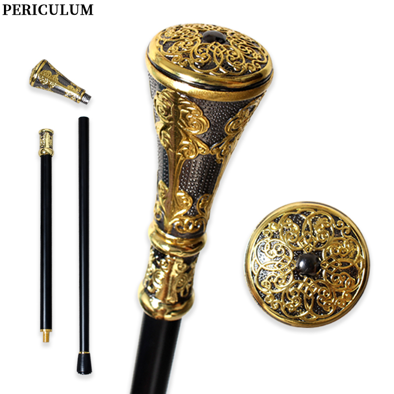 Detachable Cosplay Prop - Wiktoriańska laska do chodzenia z czarnego