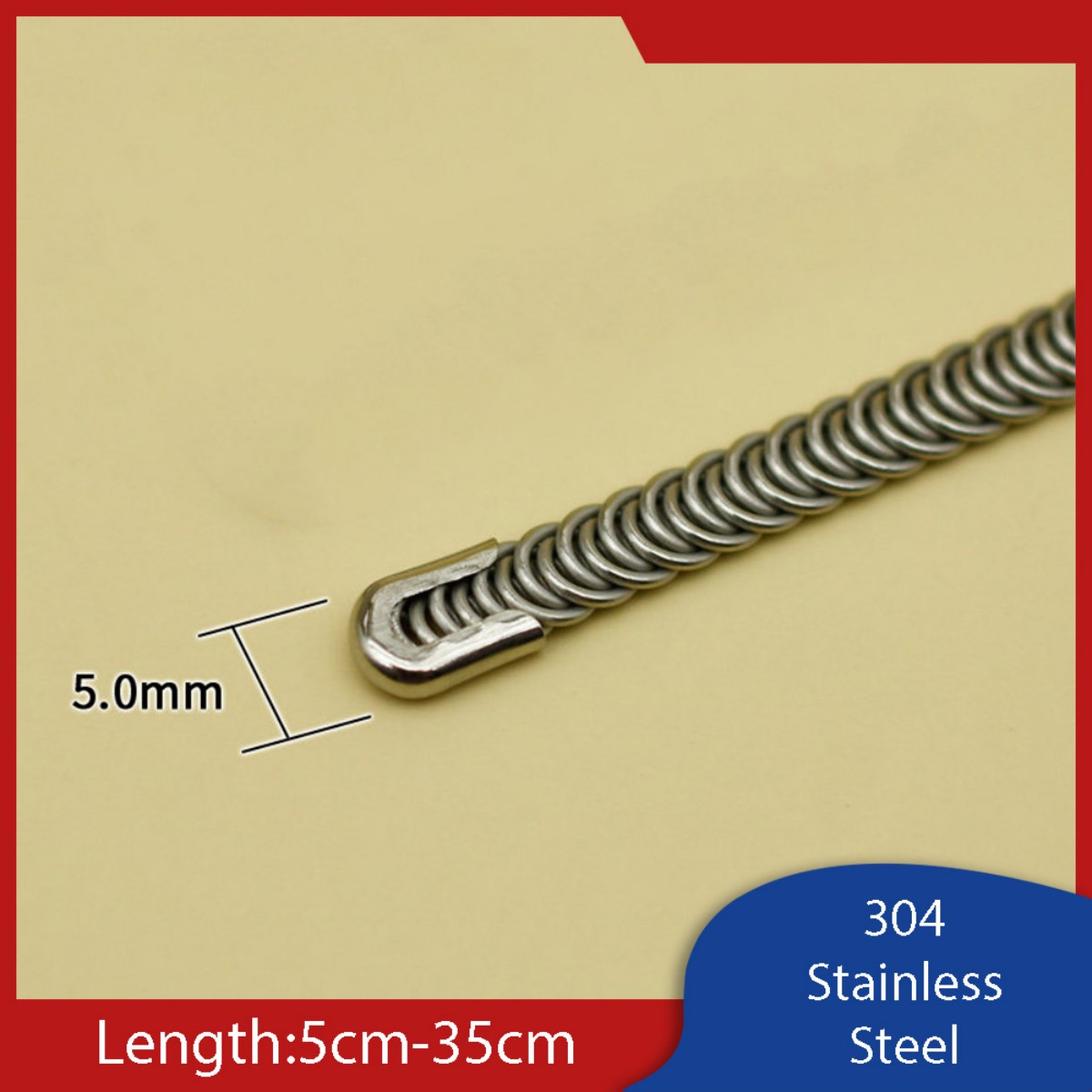 Boning Corset Steel - Rolka stalowych spiralnych fiszbin do gorsetów