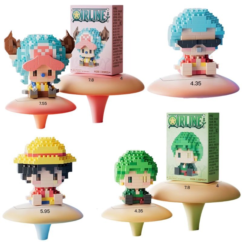 Cosplay Prop Building - Anime Klocki Konstrukcyjne One Luffy Nami