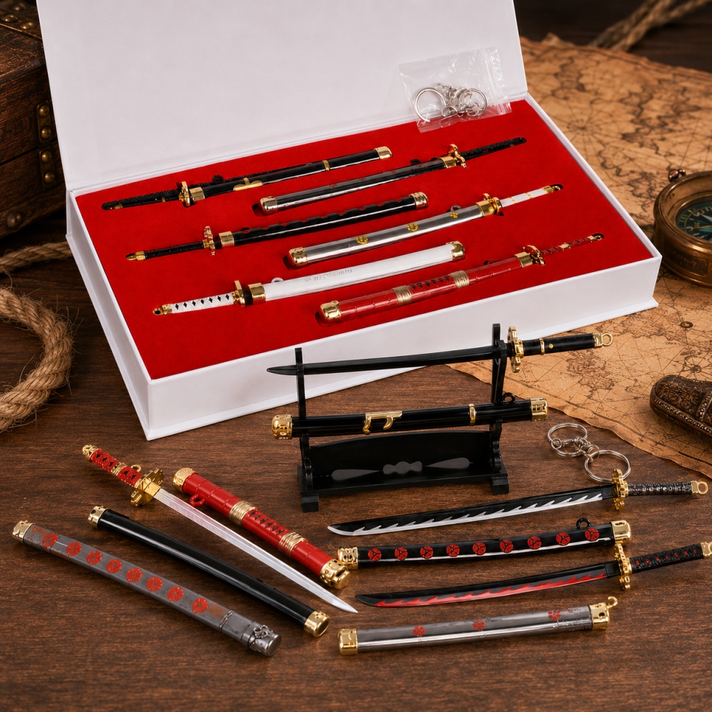 Cosplay Prop Dagger - Anime One Piece Zoro Brelok z