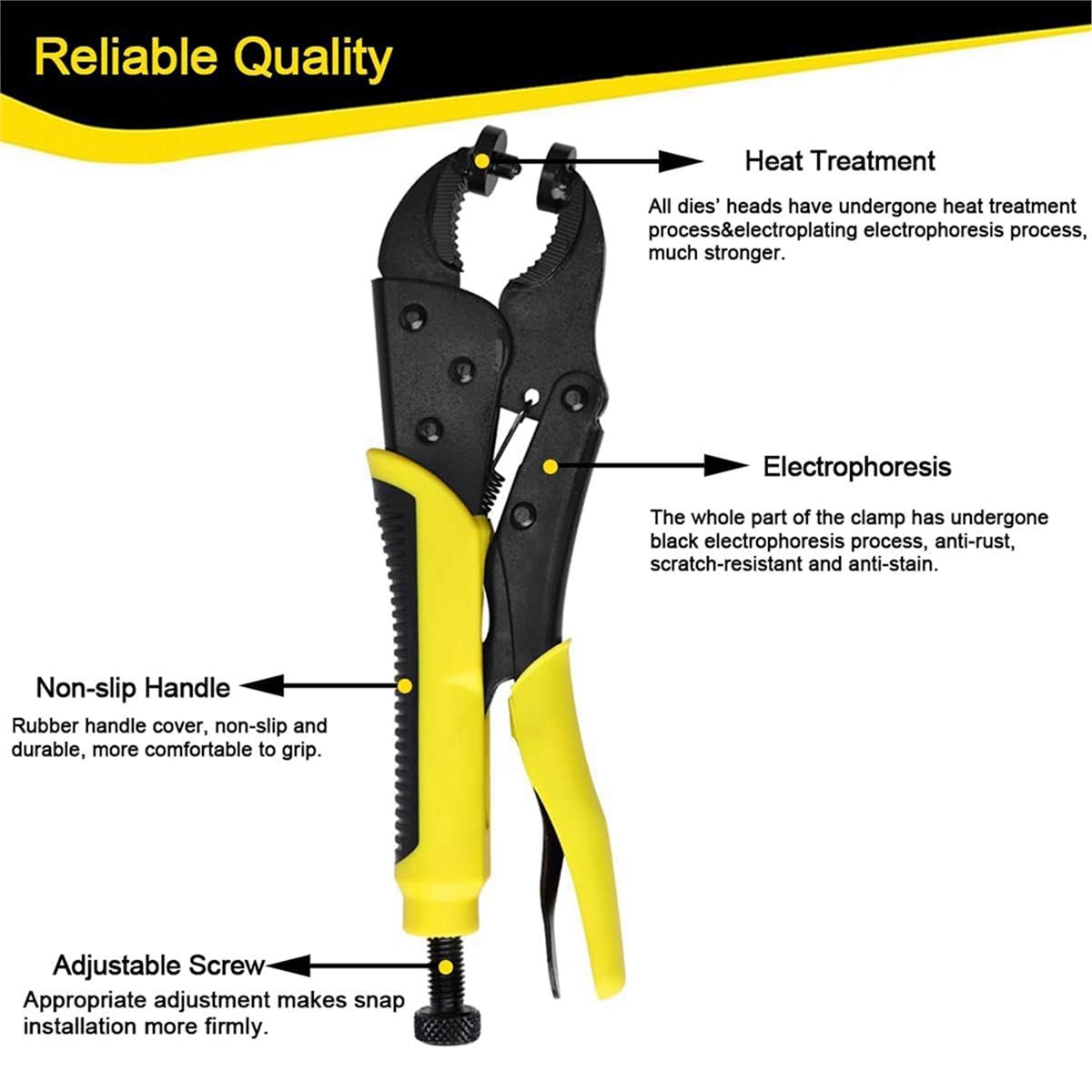 Snap Plier Setter - Zestaw narzędzi do zatrzasków o wysokiej