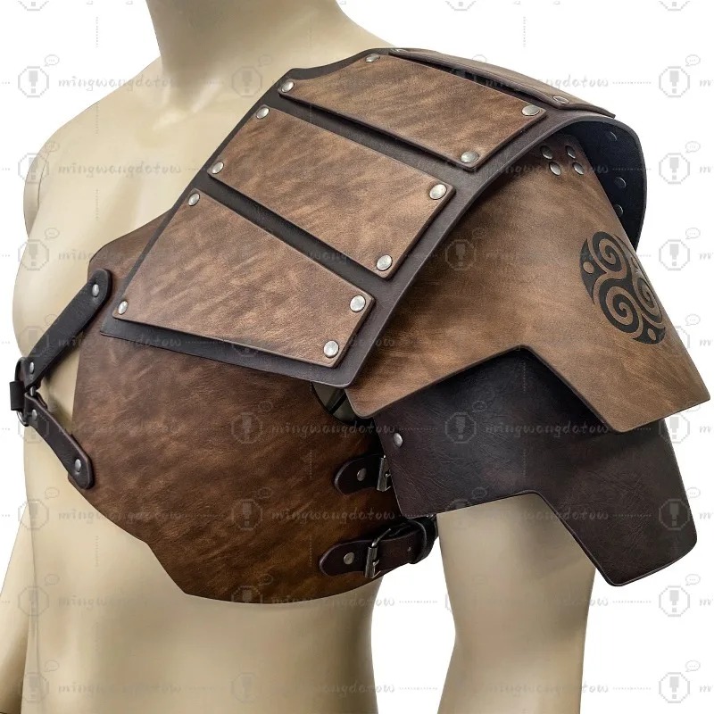 Cosplay Prop - Średniowieczna jednostronna zbroja na ramię w