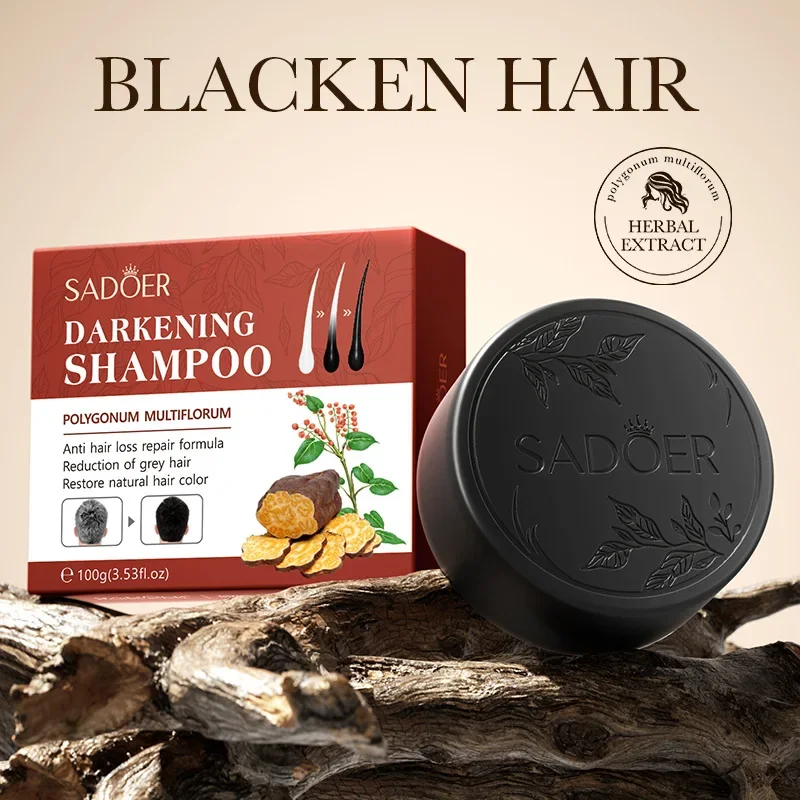 Hair Spray Color - 100g Polygonum Multiflorum Shampoo Soap Bar