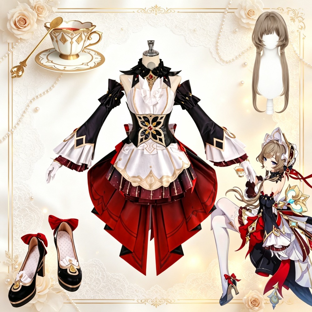 Prop De Cosplay - Genshin Impact Sandrone Marionetka Kostium Cosplay