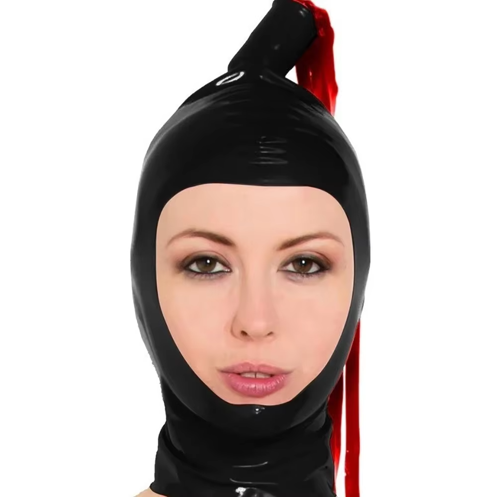 Czarny lateksowy kaptur z late – Cosplay Prop Paint recenzja i cena