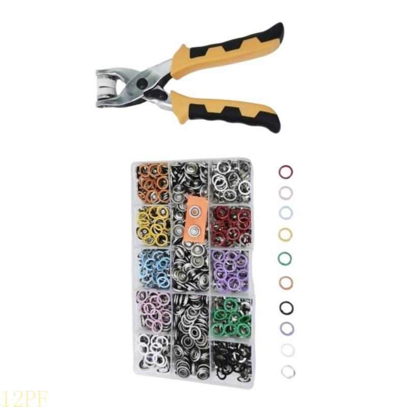 12PF 11mm metalowe zatrzaski z – Snap Plier Setter recenzja i cena
