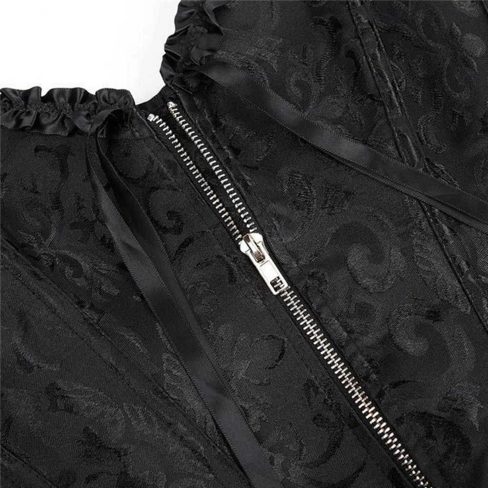 Gorset pod biust z żakardową t – Boning Corset Steel recenzja i cena