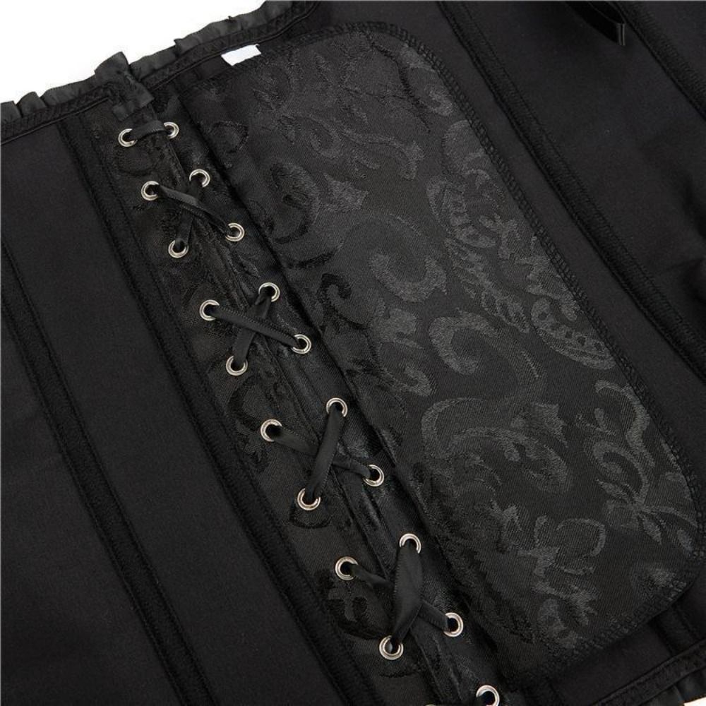 Gorset pod biust z żakardową t – Boning Corset Steel recenzja i cena
