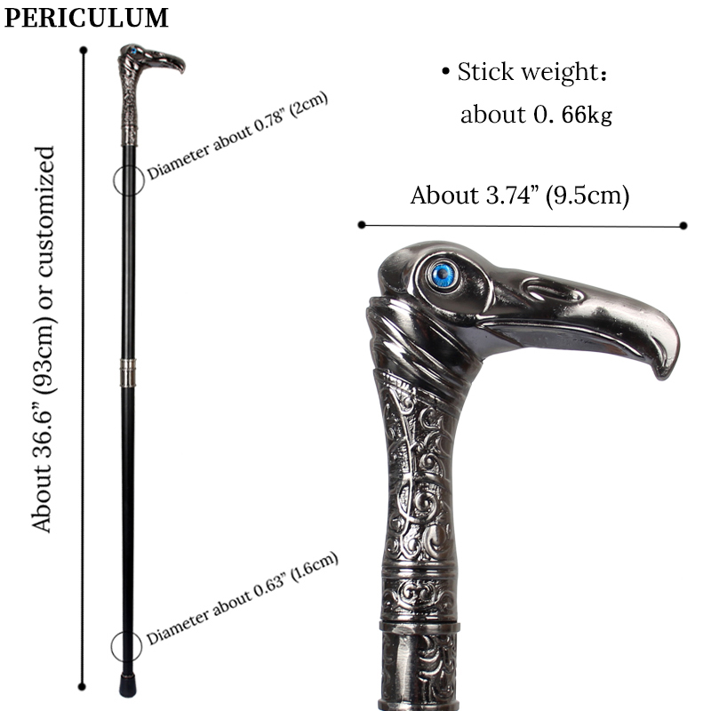 Srebrna laska do chodzenia w s – Detachable Cosplay Prop recenzja i cena