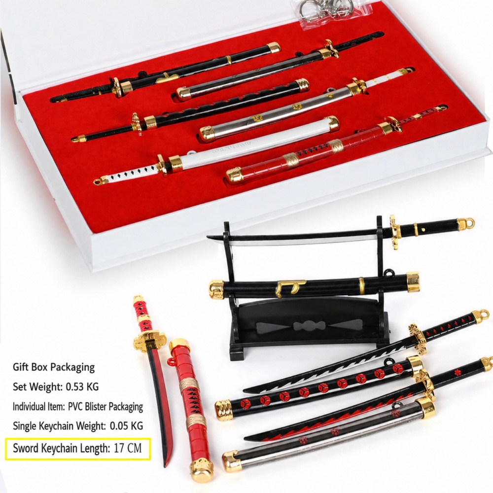 Anime One Piece Zoro Brelok z  – Cosplay Prop Dagger recenzja i cena
