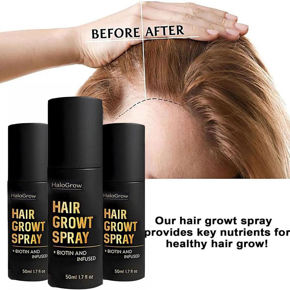 Spray na naturalny wzrost włos – Hair Spray Color recenzja i cena