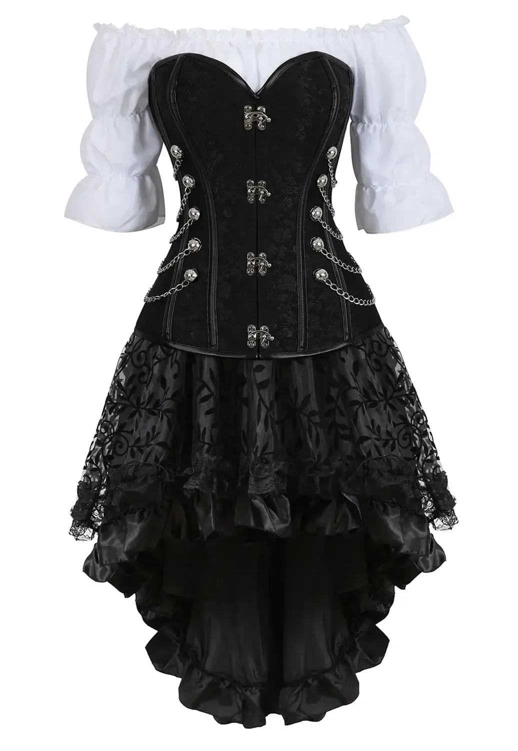 Damski gorset piracki skórzany – Boning Corset Steel recenzja i cena