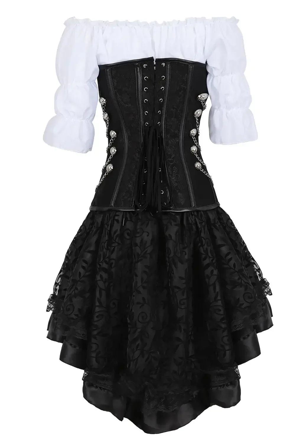 Damski gorset piracki skórzany – Boning Corset Steel recenzja i cena