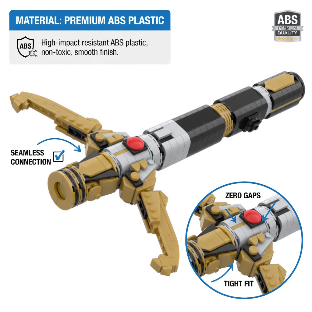 Klocki konstrukcyjne MOC - Mie – Cosplay Prop Building recenzja i cena