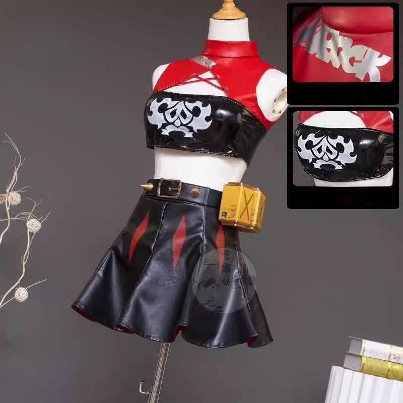 Stroje na Halloween 2026, impr – Burnice Cosplay Prop recenzja i cena